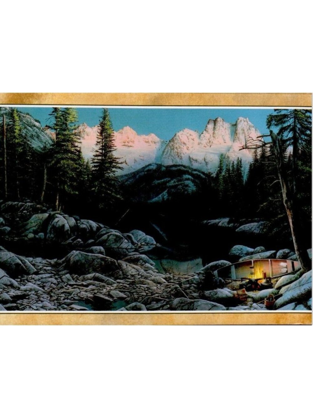 6-Pk VTG Leanin Tree Birthday Cards +✉ ON HIGHER GROUND Wilderness Kevin Daniel
